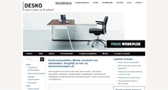 Desktop Screenshot of kantoormeubelen.nl